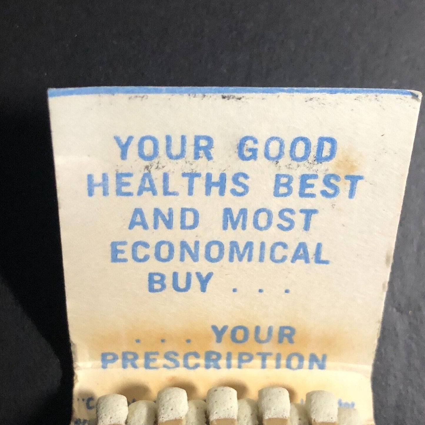 Eckerd Drug Stores "America's Family" Full Matchbook c1960 Scarce