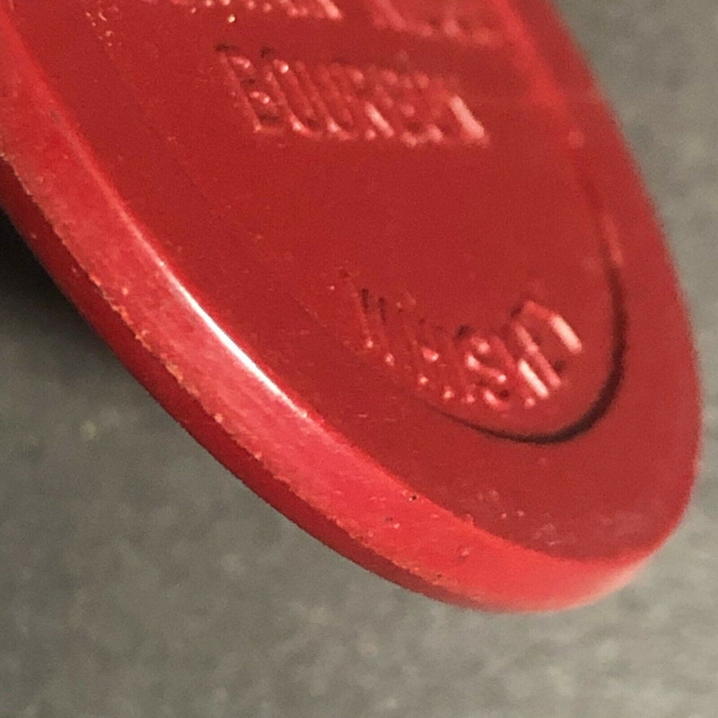 Burgundy Walker's Mountain Ridge Bourbon Advertising Poker Chip Eisenstadt