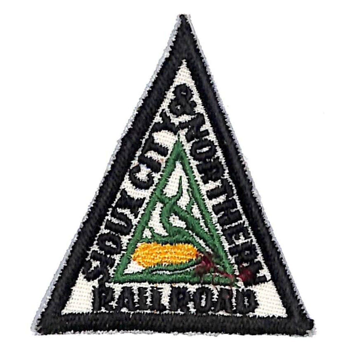 Sioux City & Northern Railroad Embroidered Patch NOS 2" x 2 1/2"