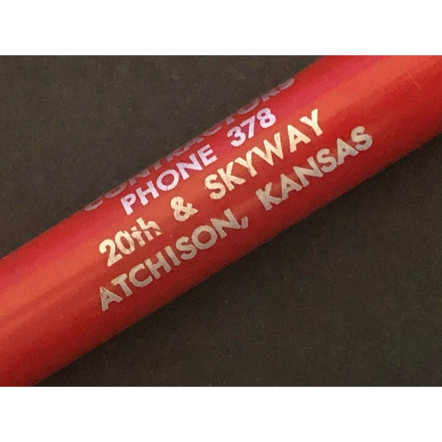 c1950's-60's "Herdman & Son Contractors" Atchison, KS Mech. Advertising Pencil