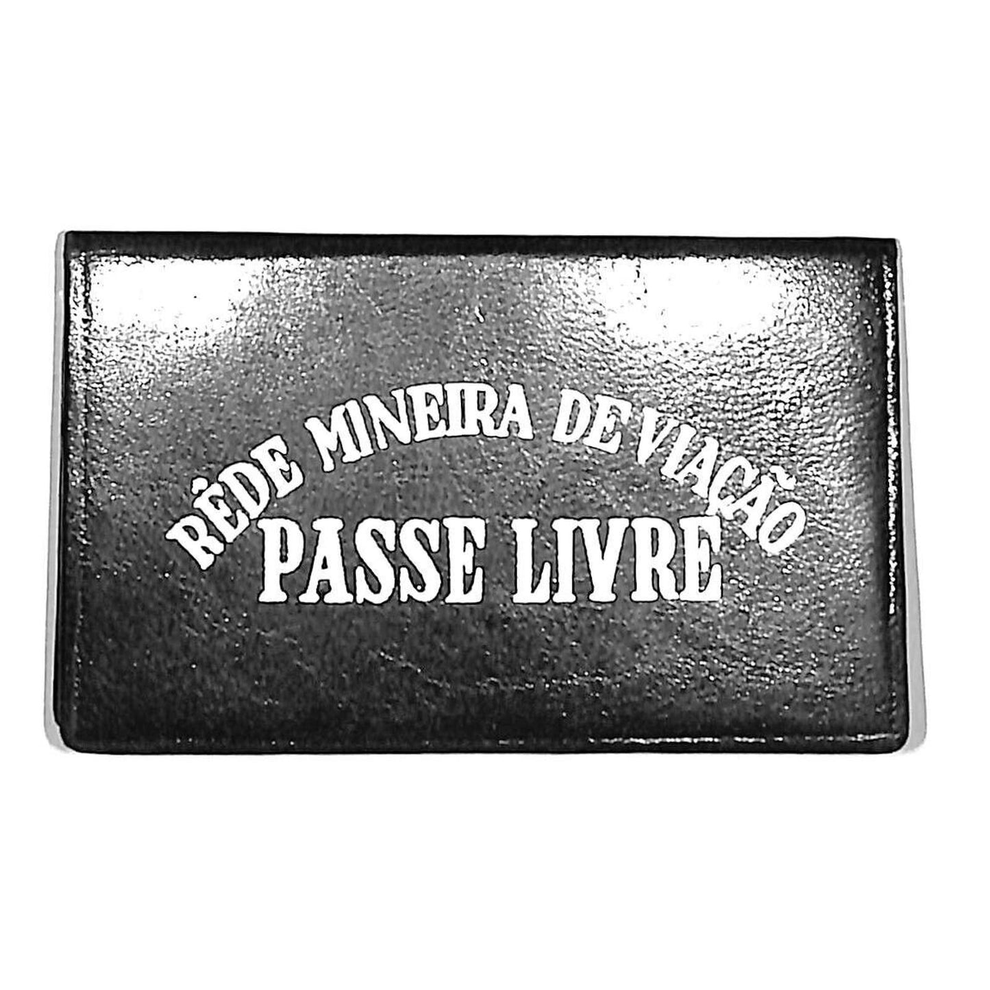 1960 Texas and Pacific Railway Portuguese Erroviaria Federal Pass w/ Holder