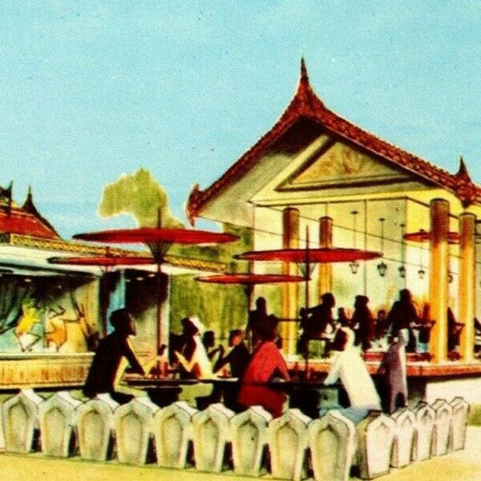 Vintage Postcard 1967 - Expo67 - Pavilion of Burma - Unposted