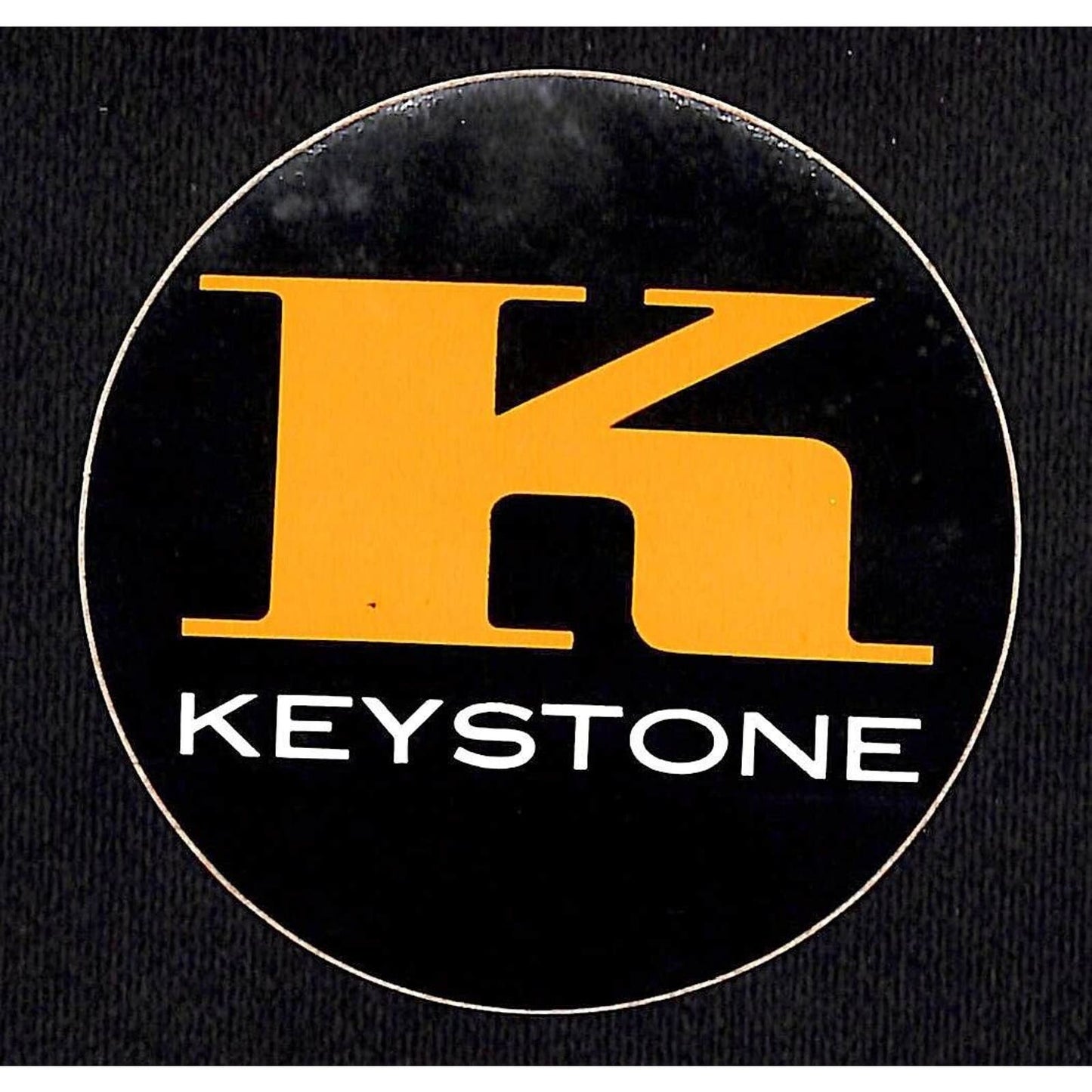 Keystone (Wheels) Performance Auto Racing Sticker 2 7/8" dia. c1969