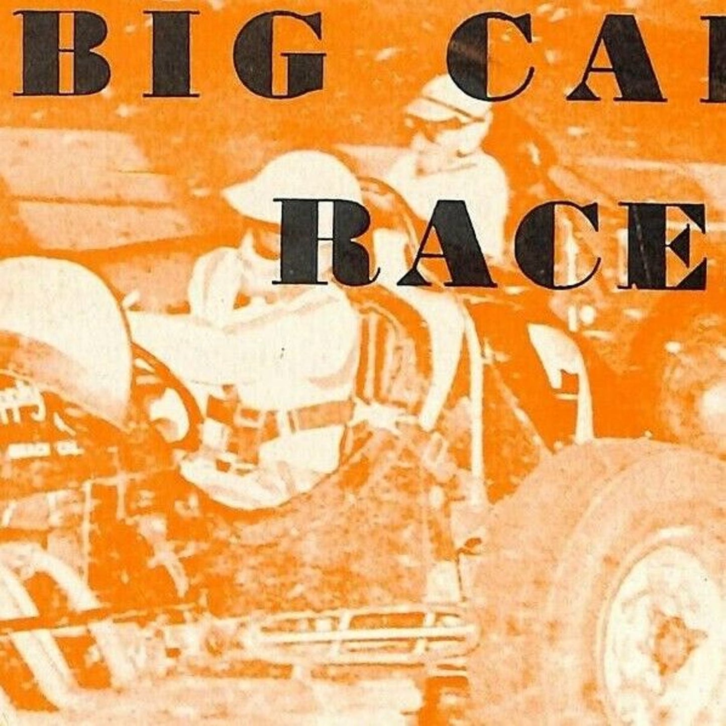 Scarce Aug 18 1962 CRA Big Car Races Auto Racing Program Ascot Bob Coulter 8pp.