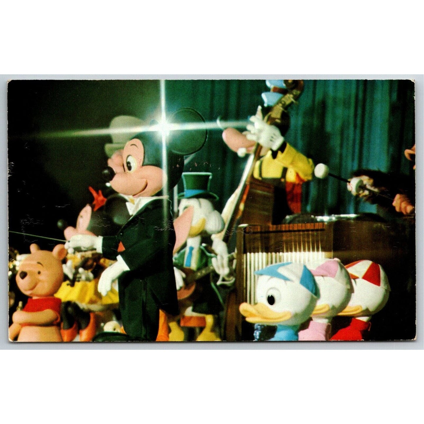 Vintage Disney World Postcard - "The Mickey Mouse Review" c1978
