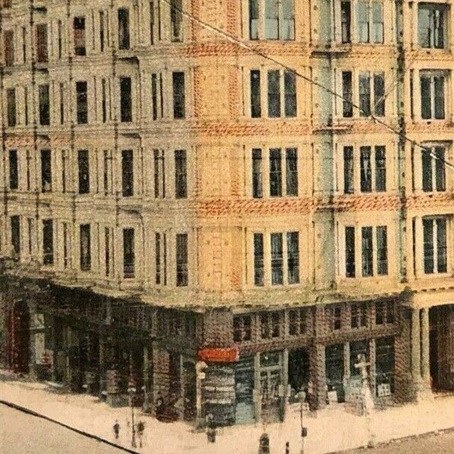Vintage Postcard - Palace Hotel - San Francisco (Built with Comstock Mining $$)