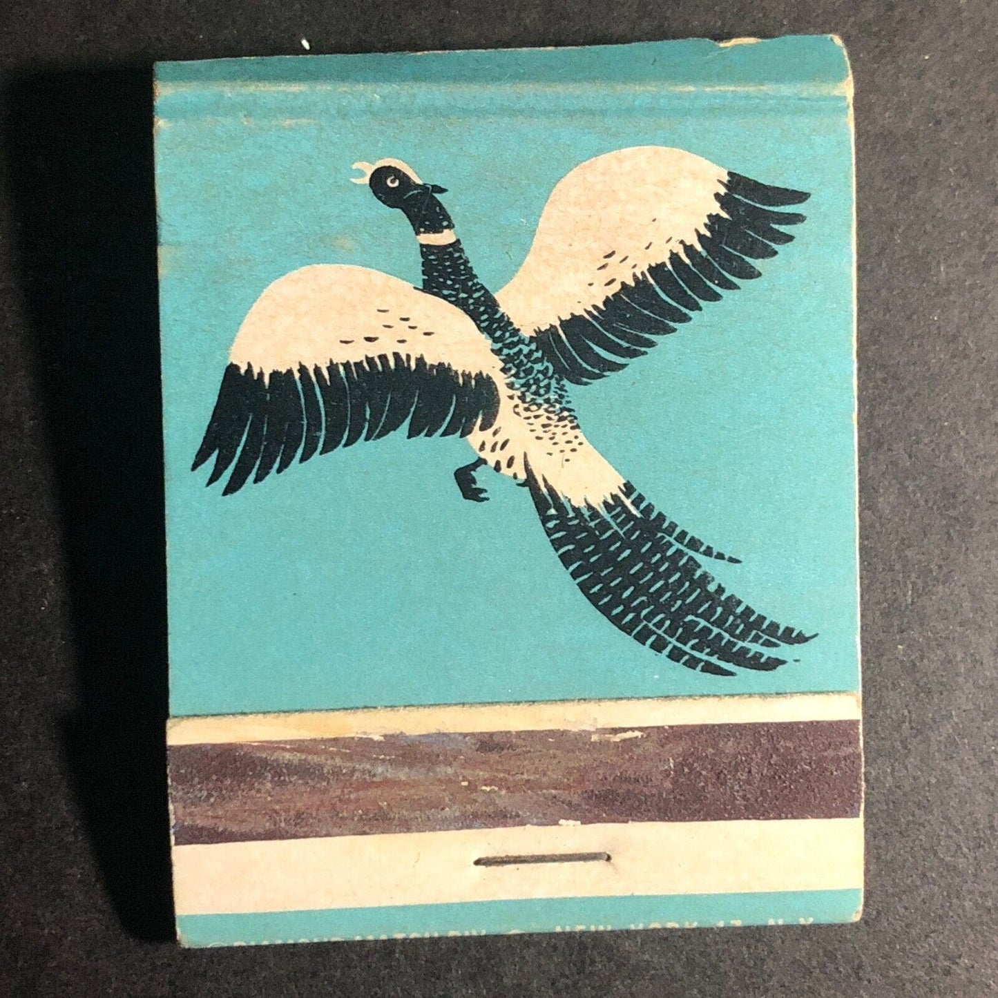 Bird / Goose Nearly Empty (-13) Matchbook c1960's-73