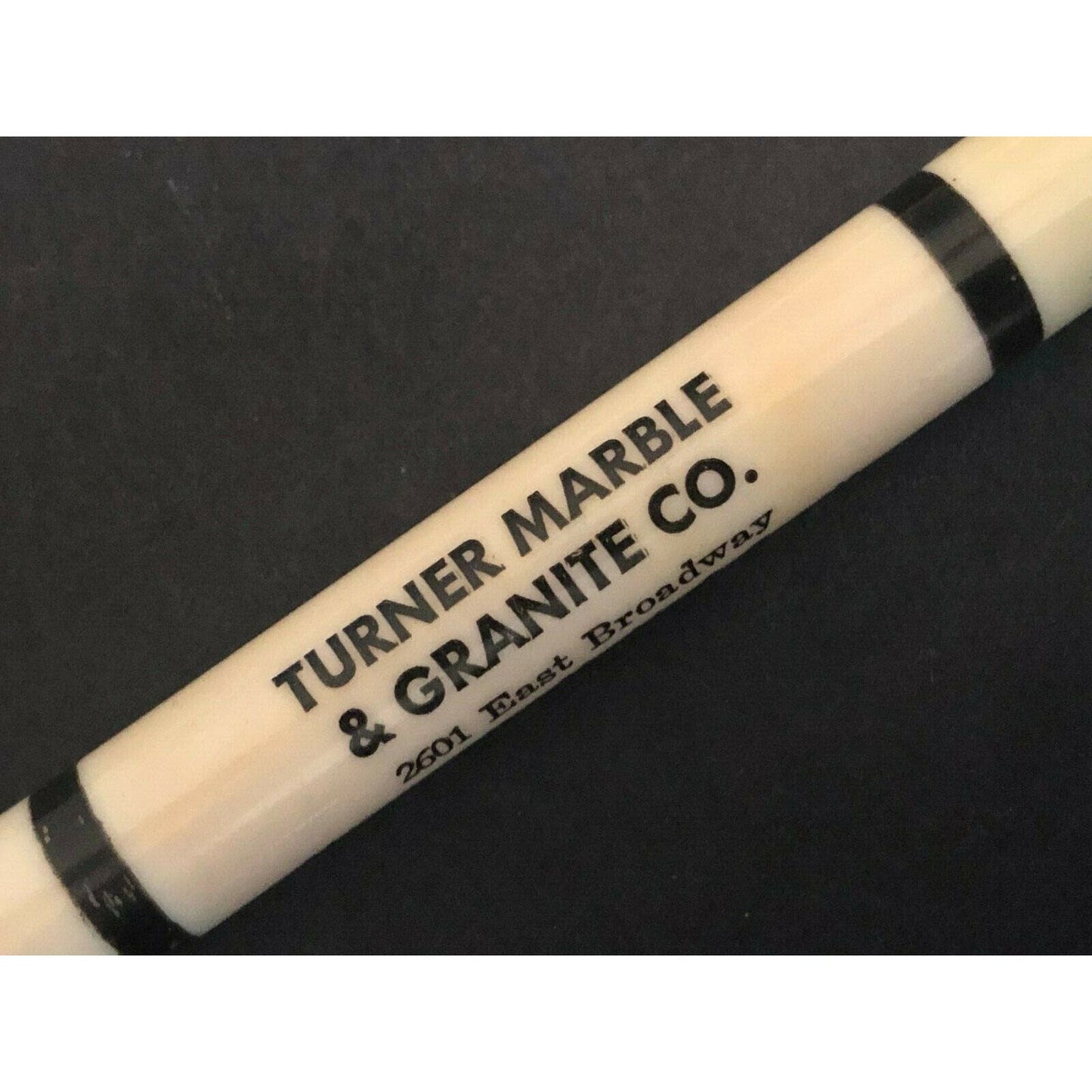 c1930's-40's "Turner Marble & Granite Tamps, FLA" Advertising Bullet Pencil