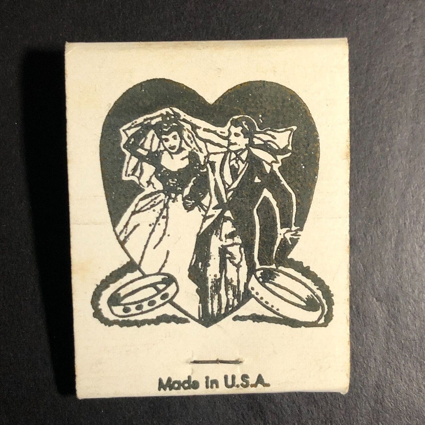 Catania's Jolly Club Restaurant Chicago Full Matchbook c1963-73 Very Scarce