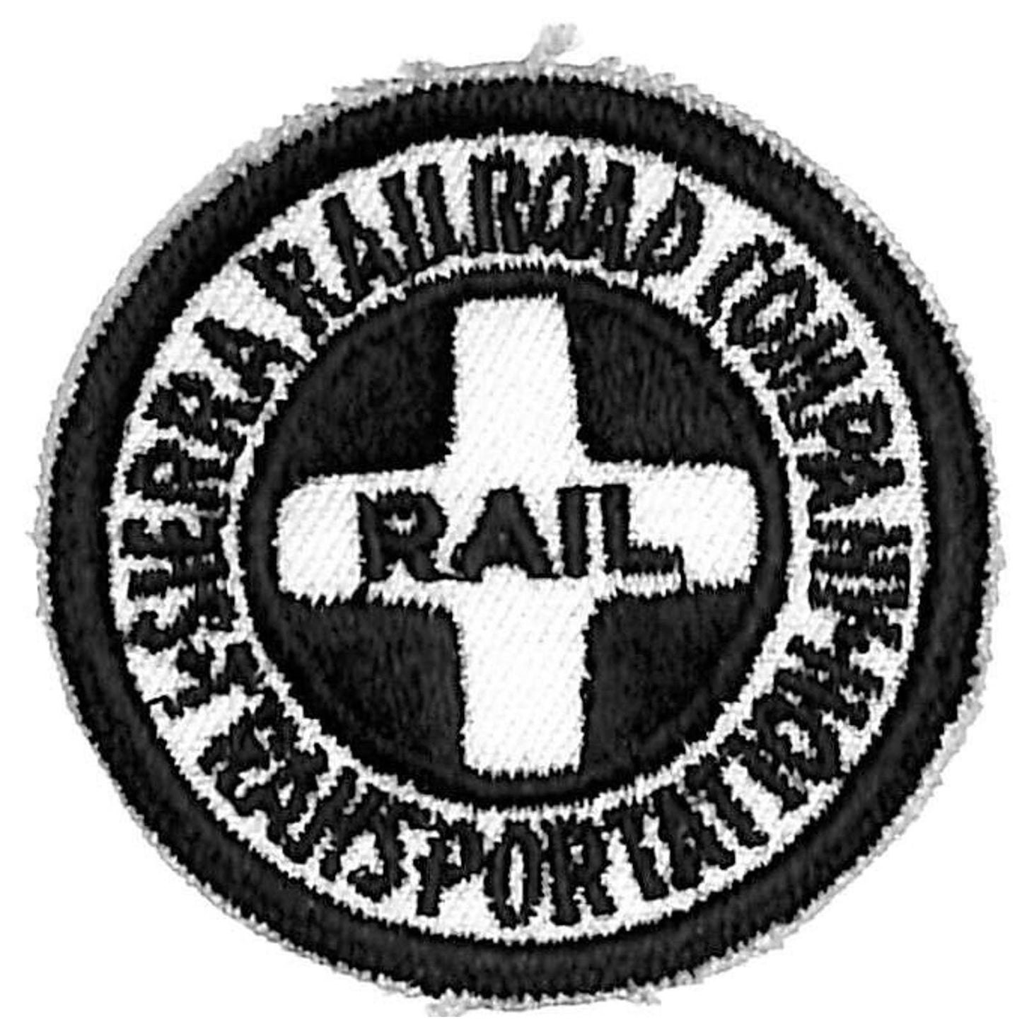 Sierra Railroad Company Transportation Embroidered Patch NOS 2" dia.