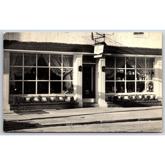 Henry W. Johnson Flower Store Philadelphia 1955 RPPC* Advertising Postcard