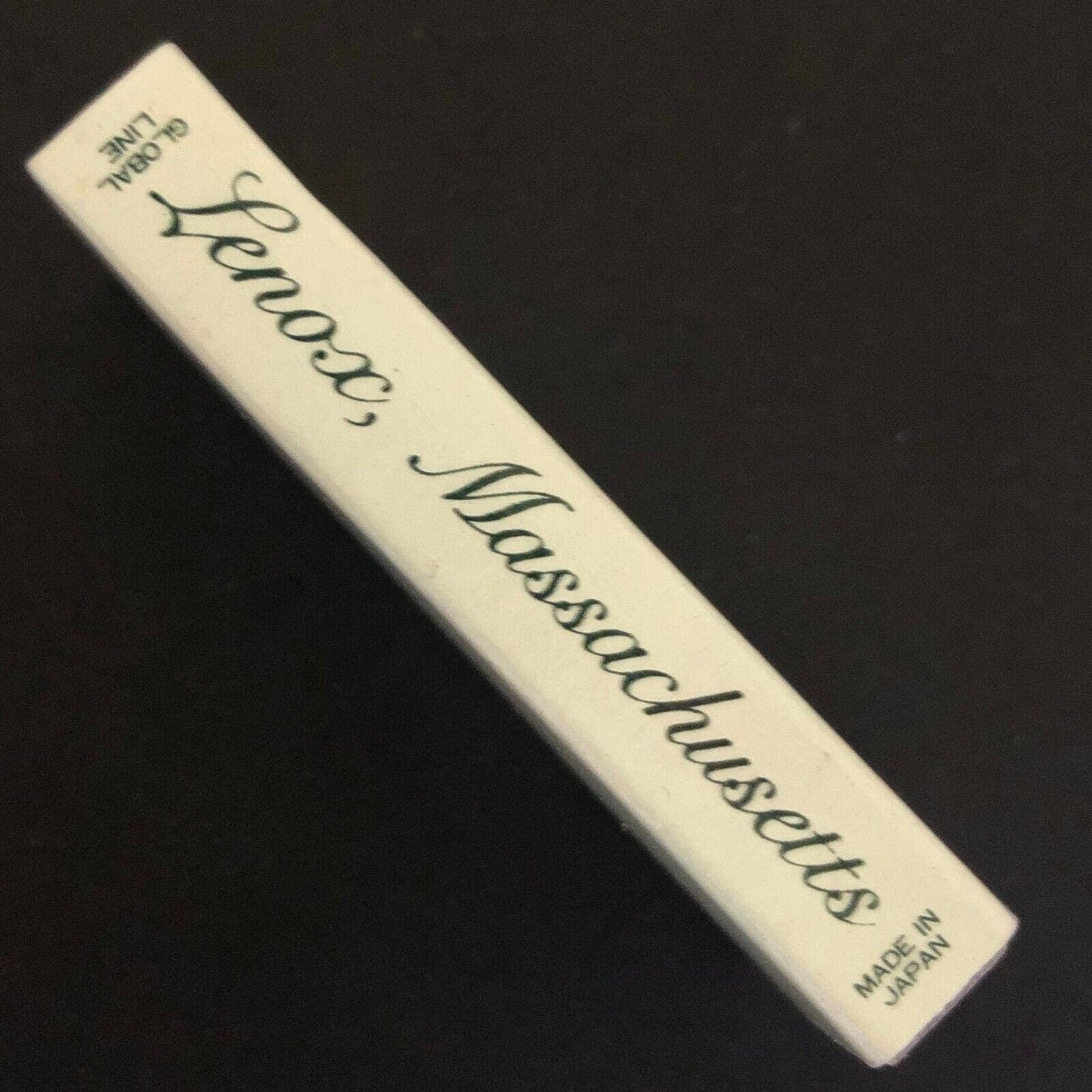 c1970's-80's Wooden Matchbox Matchbook Blantyre Restaurant Lenox, MA