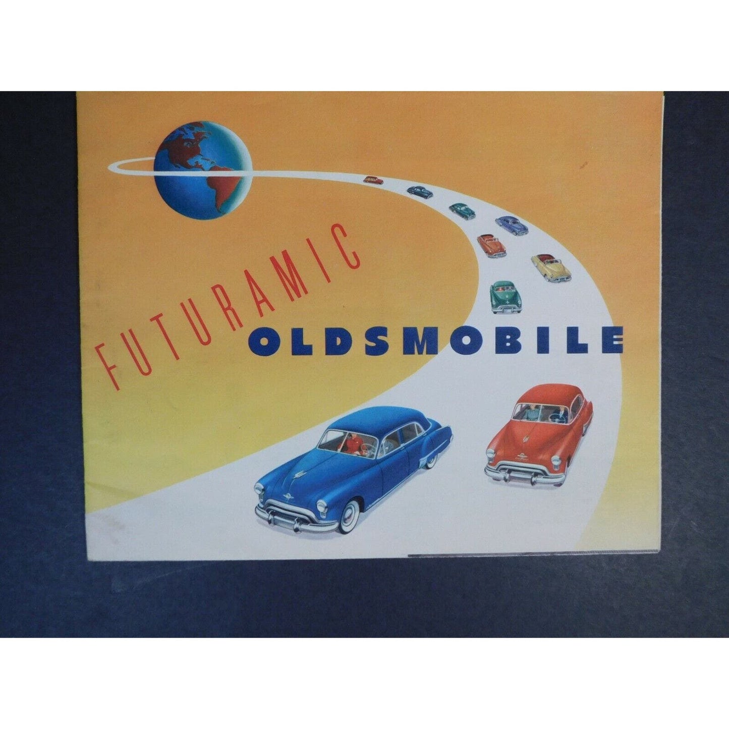 1948 -1949 Oldsmobile Toronado Ninety-Eight Cutlass Supreme Vista Sales Brochure