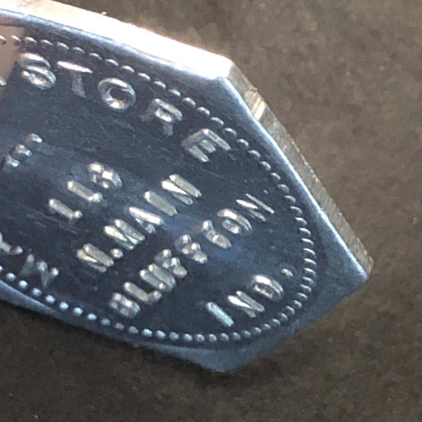 Bluffton, IN Main Cigar Store G/F 10¢ Trade Token Alum. 22mm