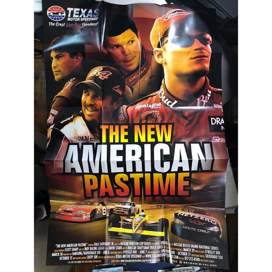 2003 Texas Motor Speedway Large Fold-Out Poster / Ticket Offer Mailer - VGC