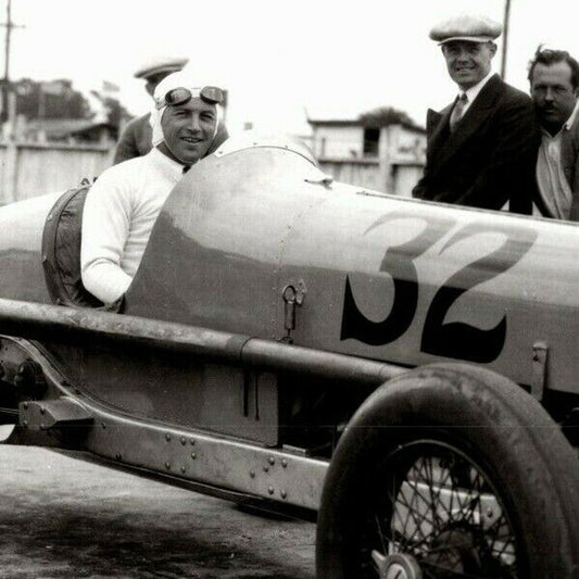 George Souders Indy 500 Winner 1927 - 8 x 10 Glossy B&W Photograph VGC