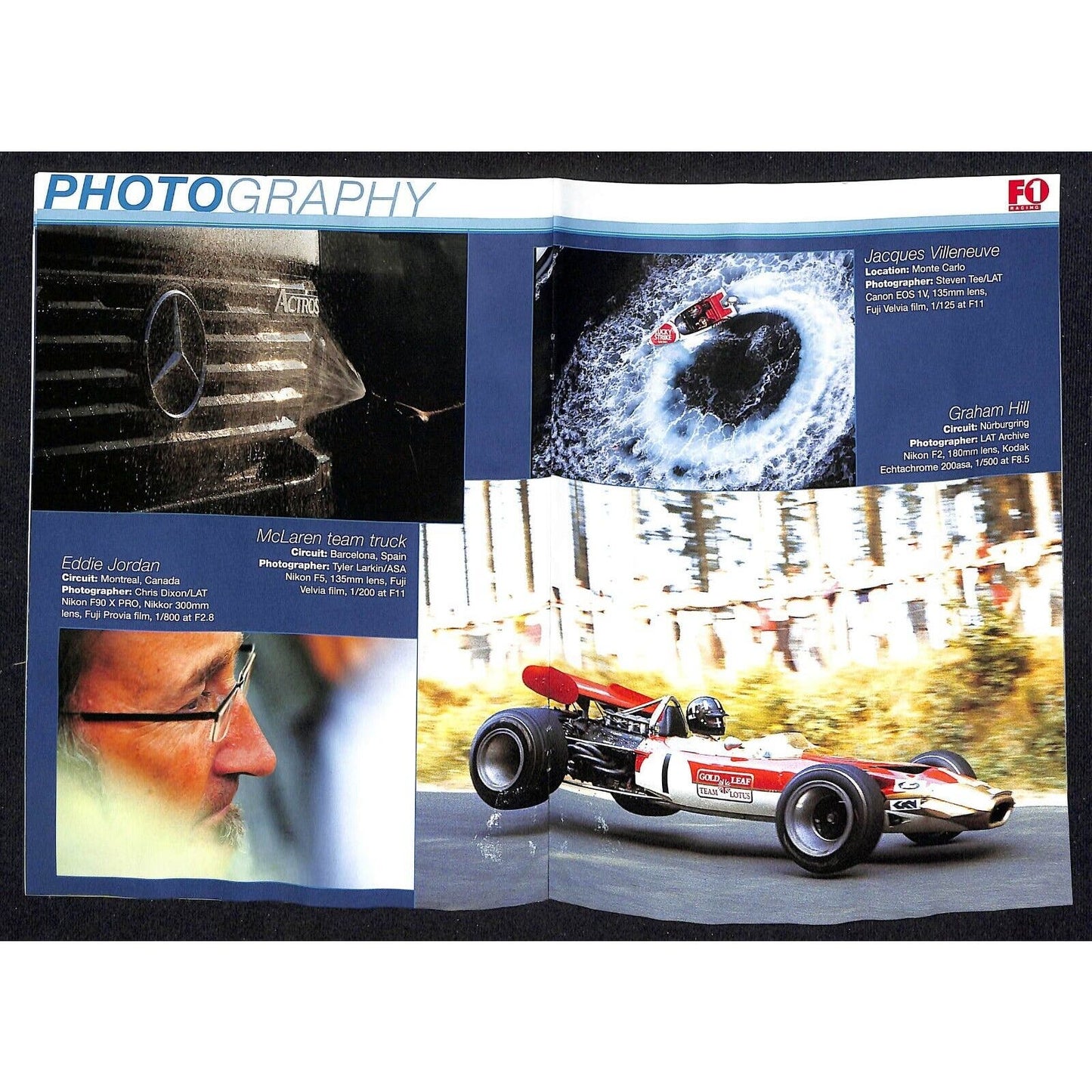 c2000 F1 Racing Magazine Photo Brochure 12pp
