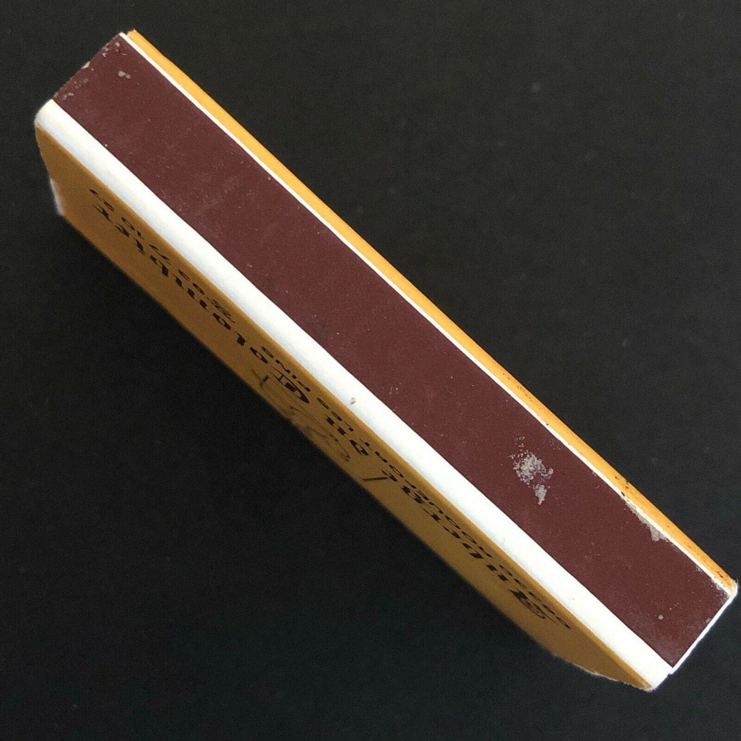c1960's-70's Wooden Matchbox Matchbook - Hotel Auberge du Colombier France