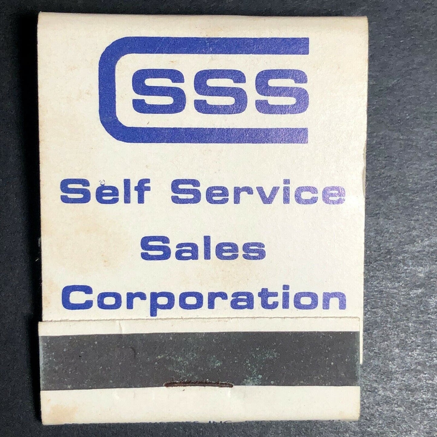 1970's-80's Full Matchbook SSSC "Self Service Sales Corporation" Bloomfield, CT