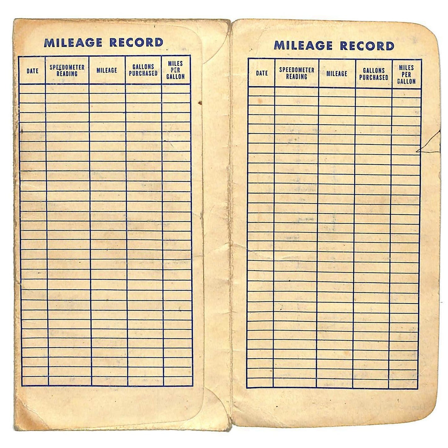 Scarce c1940's Richfield Millage Ration Book Holder