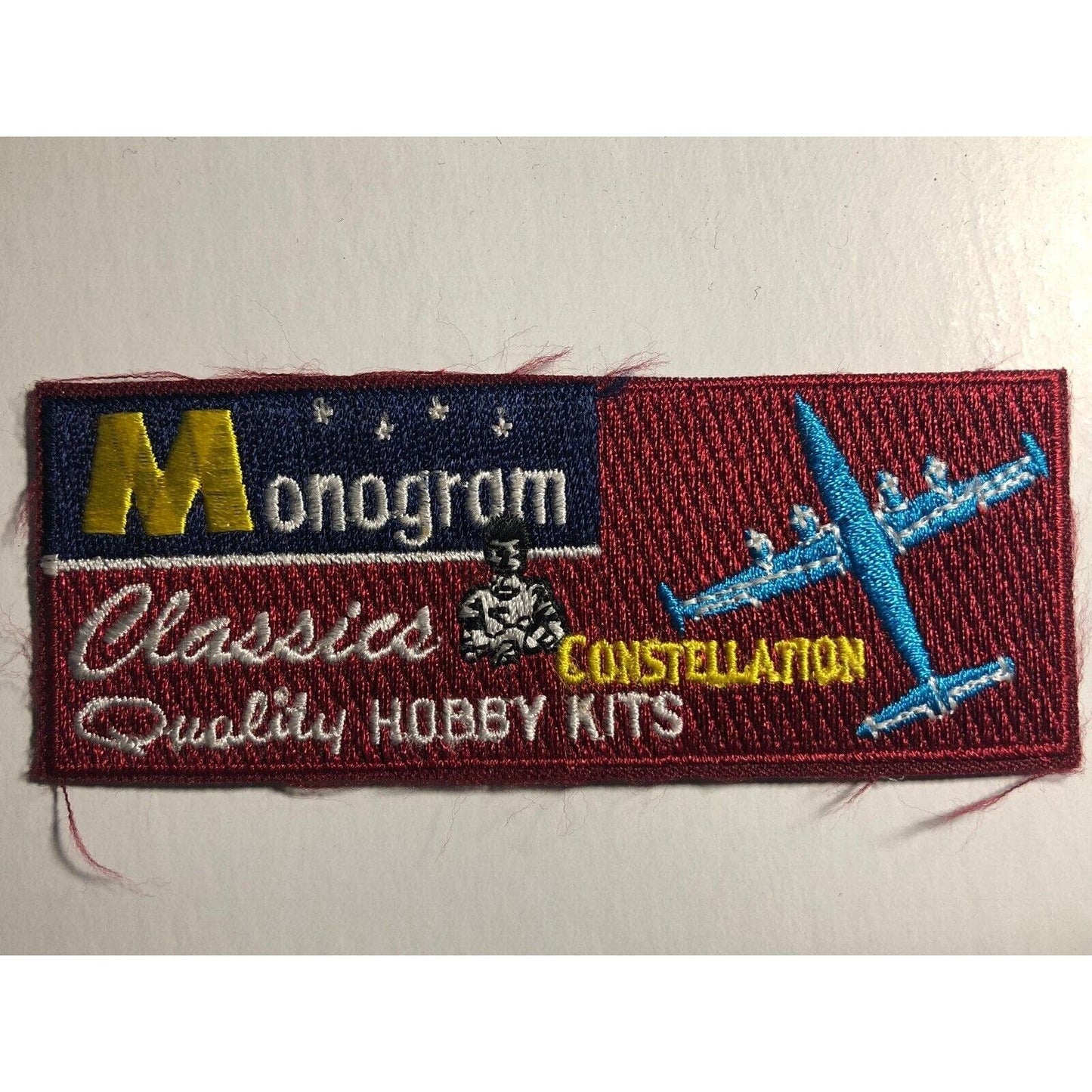 Monogram Classics Aviation Constellation Vintage Embroidered Patch c1980's-90's