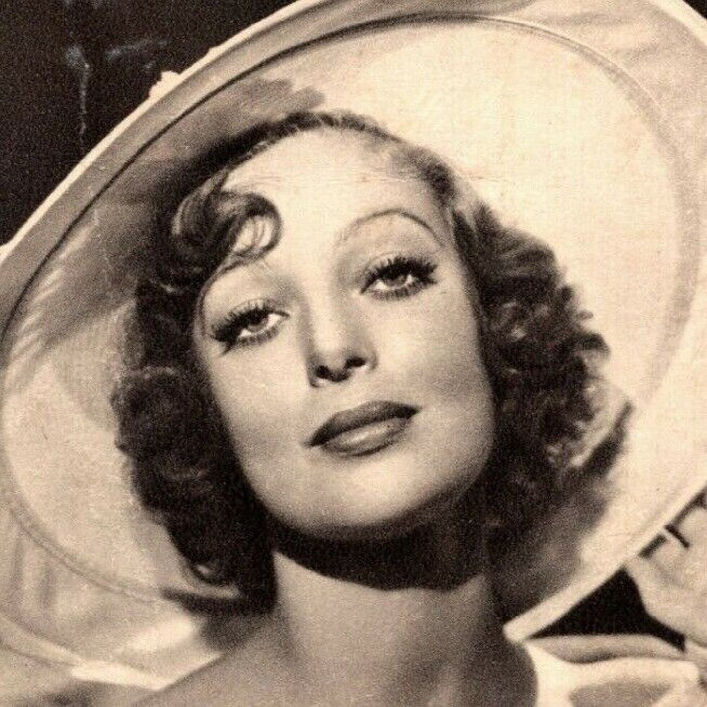 Loretta Young Vintage Postcard Ken Prag Collection -VGC - Unposted