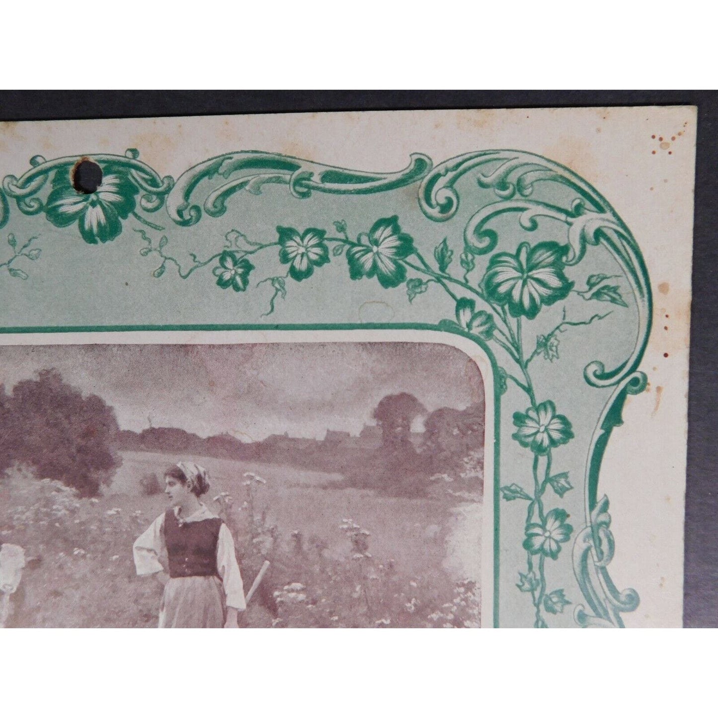C. E. Ingalls "Meats And Provisions" 1905 Calendar Williamstown Vermont