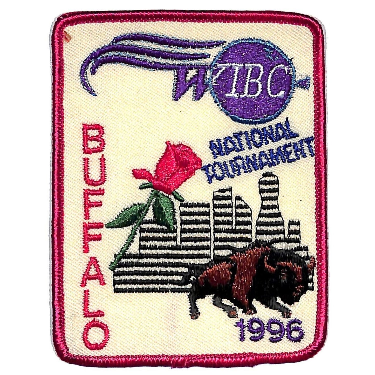 Buffalo 1996 Championship Tournament WIBC Embroidered Bowling Patch