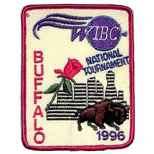 Buffalo 1996 Championship Tournament WIBC Embroidered Bowling Patch