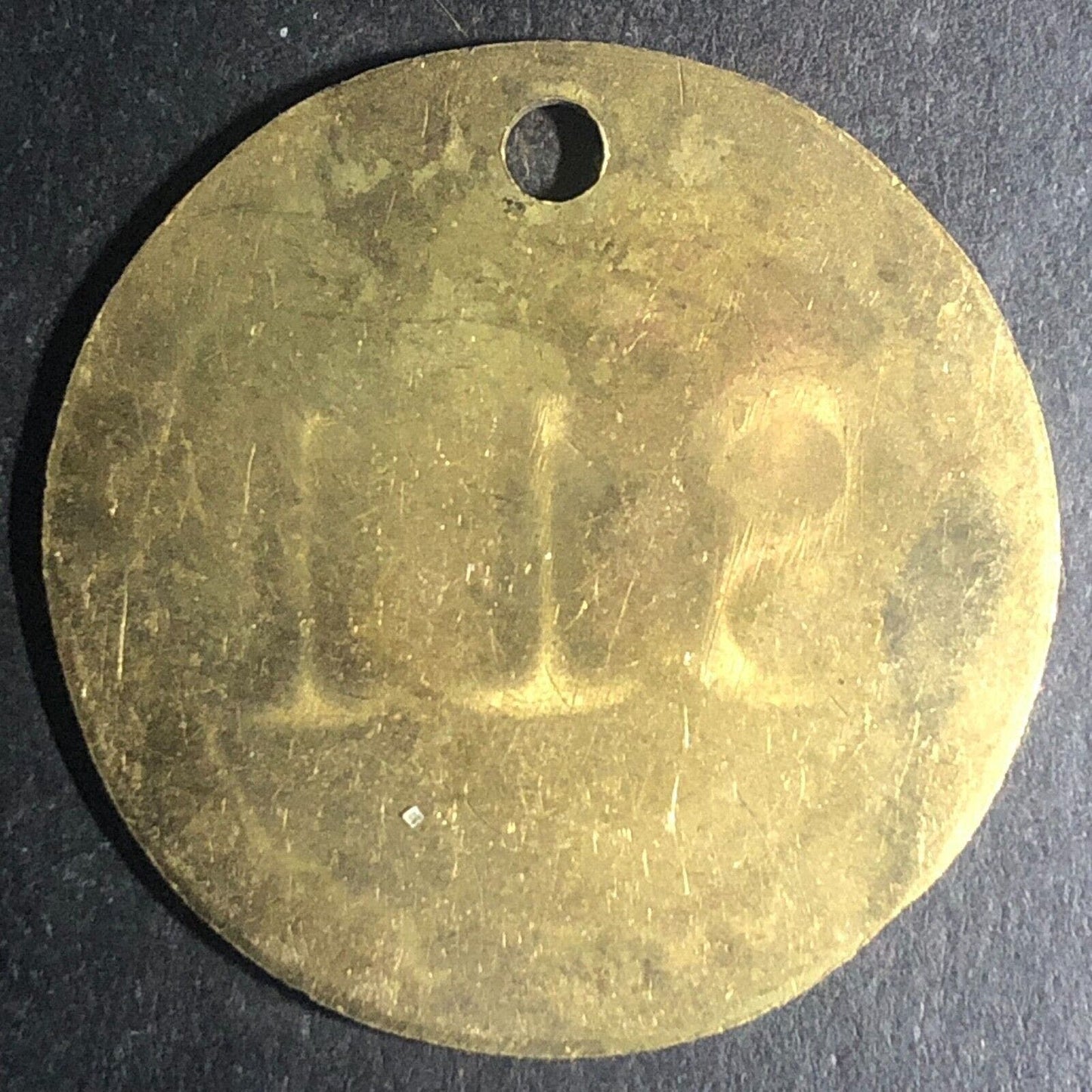 Anaconda Copper Mining Co. Bonner, MONT MT Brass Tool Check Tag #811 Scarce