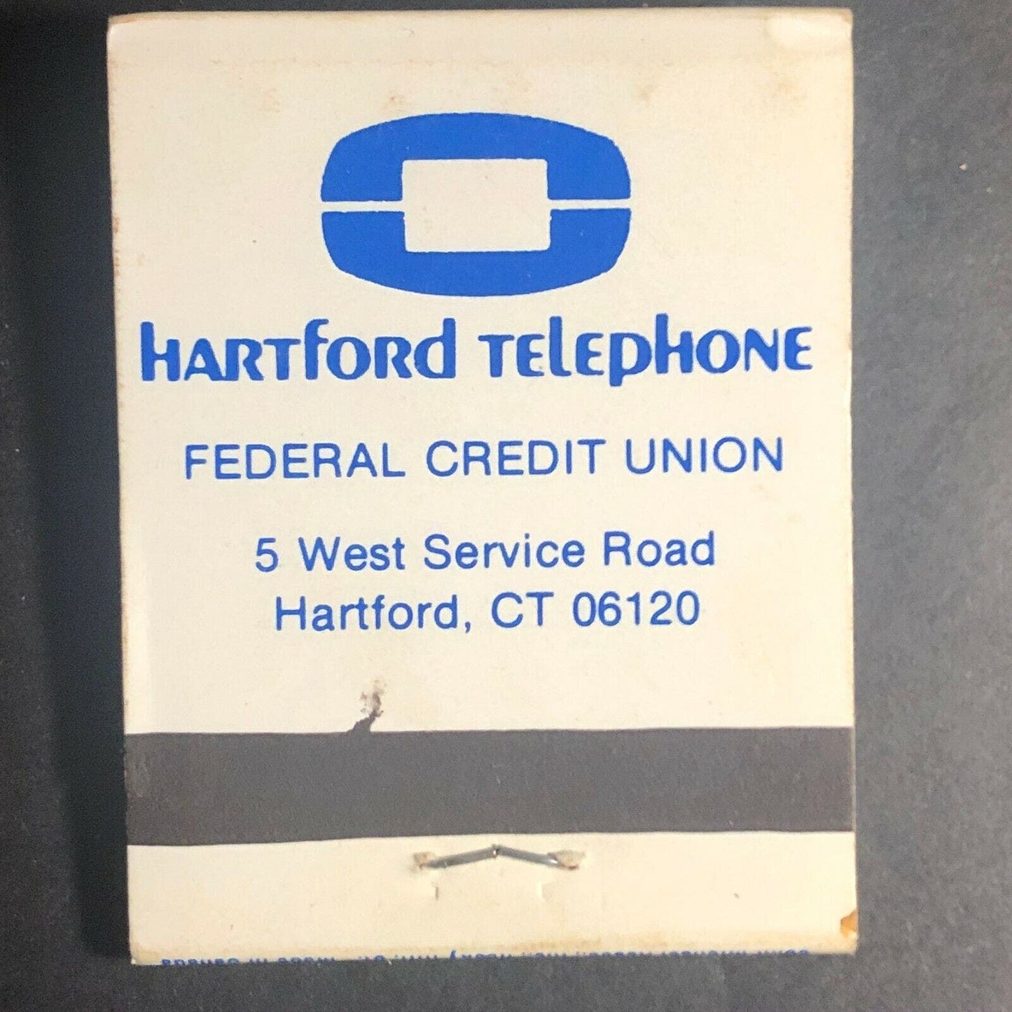 70's-80's Full Matchbook "Hartford Telephone Federal Credit Union"