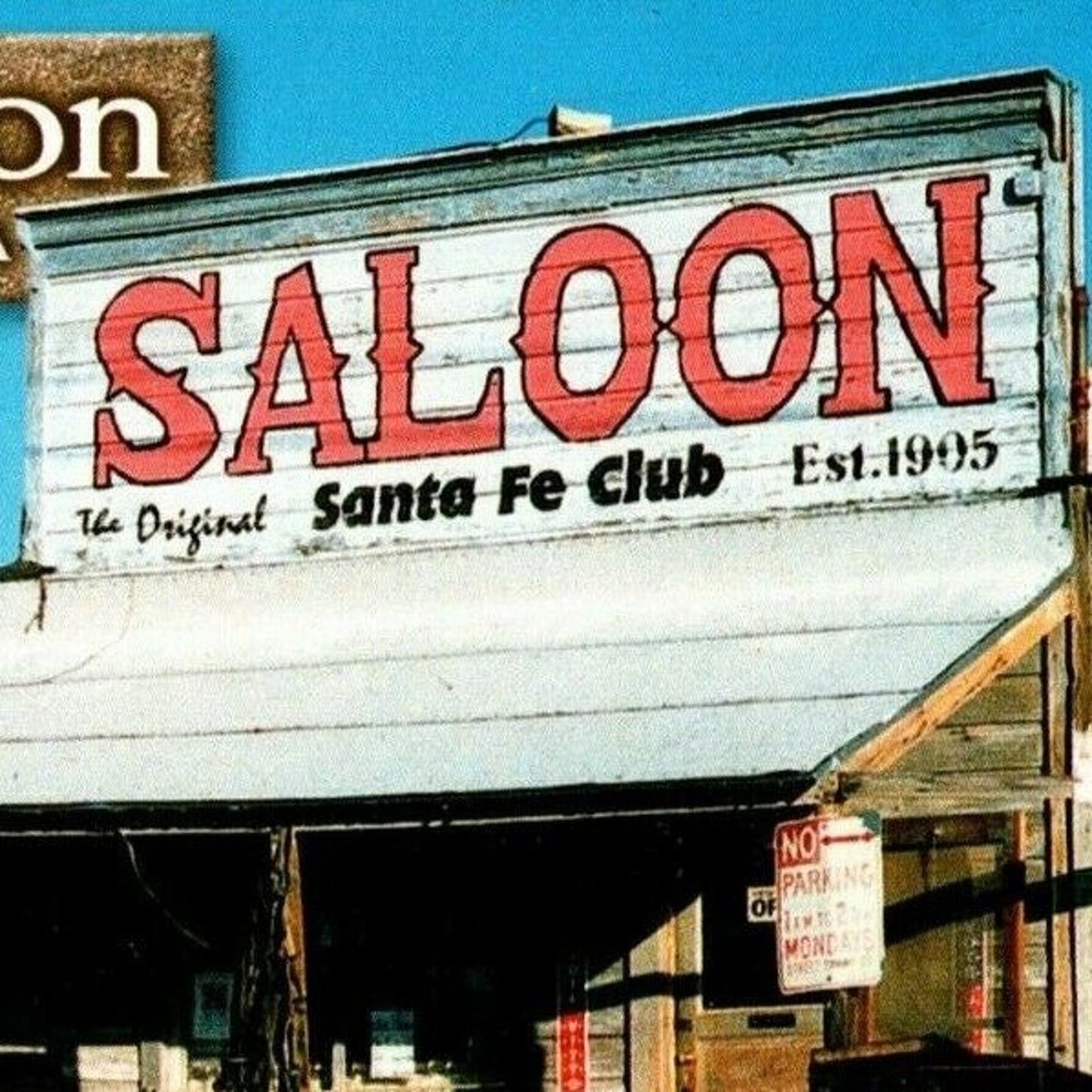 c1970's-80's Santa Fe Saloon Goldfield, NV 4" x 6" Postcard