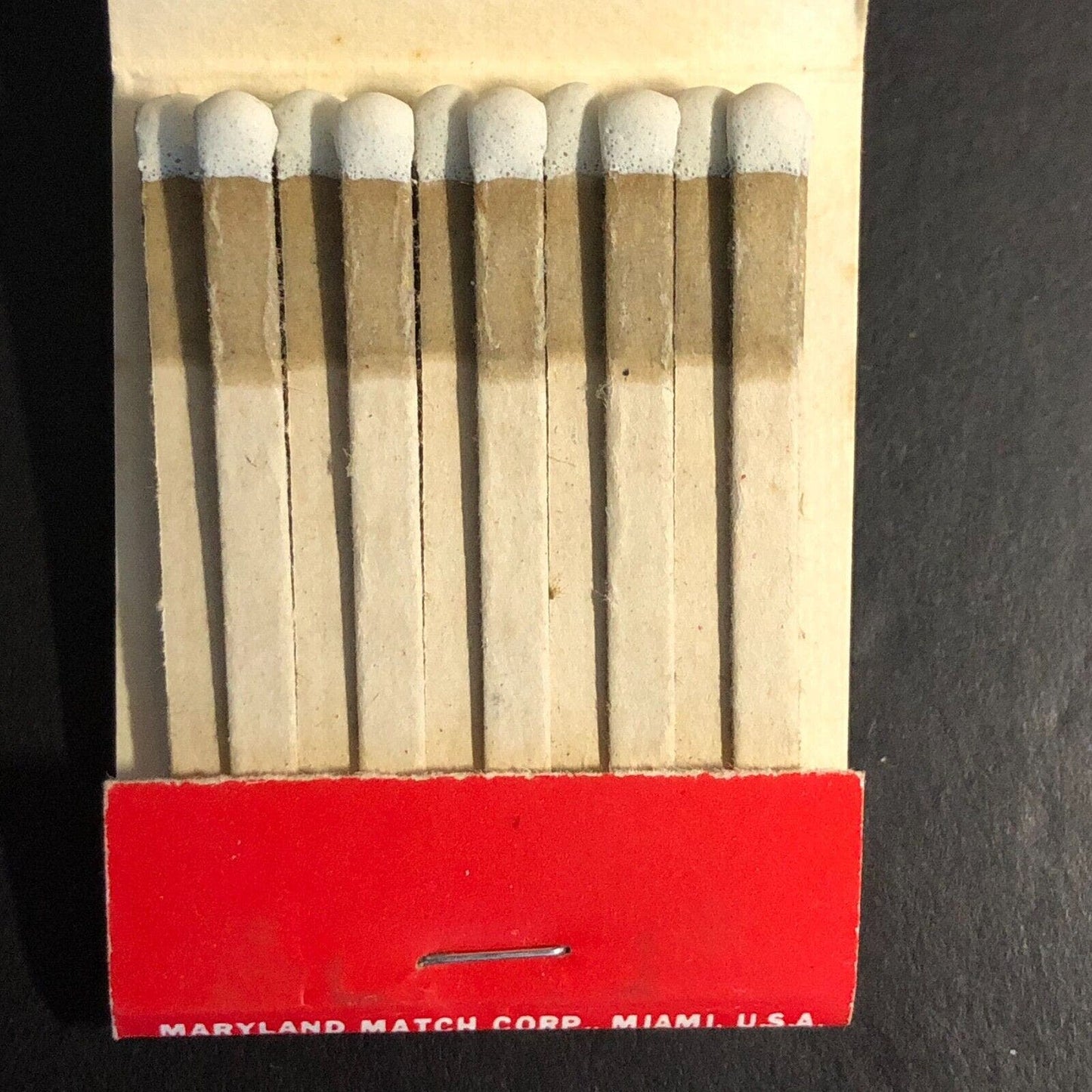 Wolfie's of Fort Lauderdale Restaurant Full Matchbook c1974-80's VGC