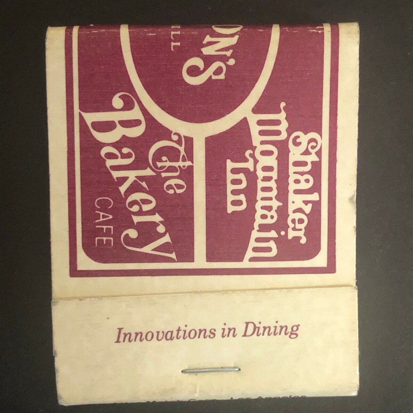 Vintage c1980's-90's Full Matchbook "Benson's, Peppermill, Bakery" Pasadena, CA