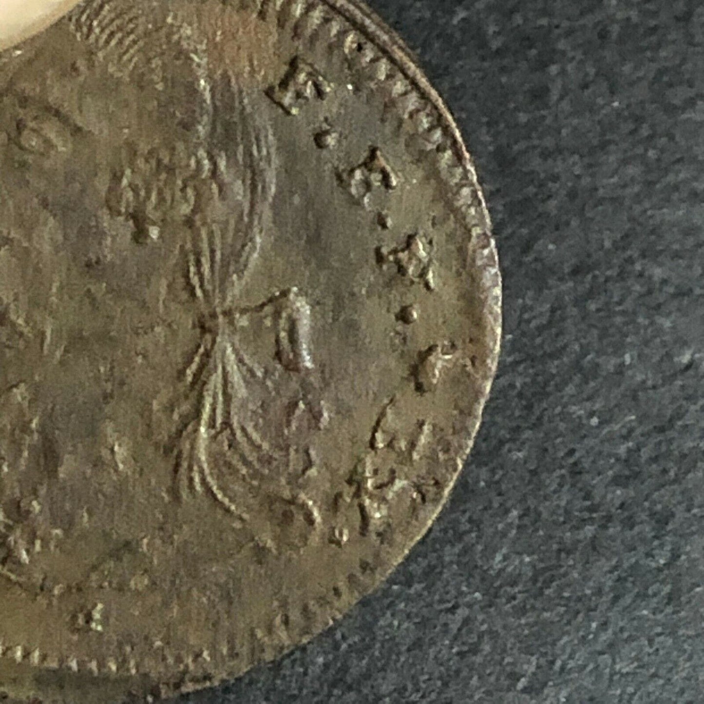 22mm Early French Louis XVI Jeton Token - Ben Fauver Collection