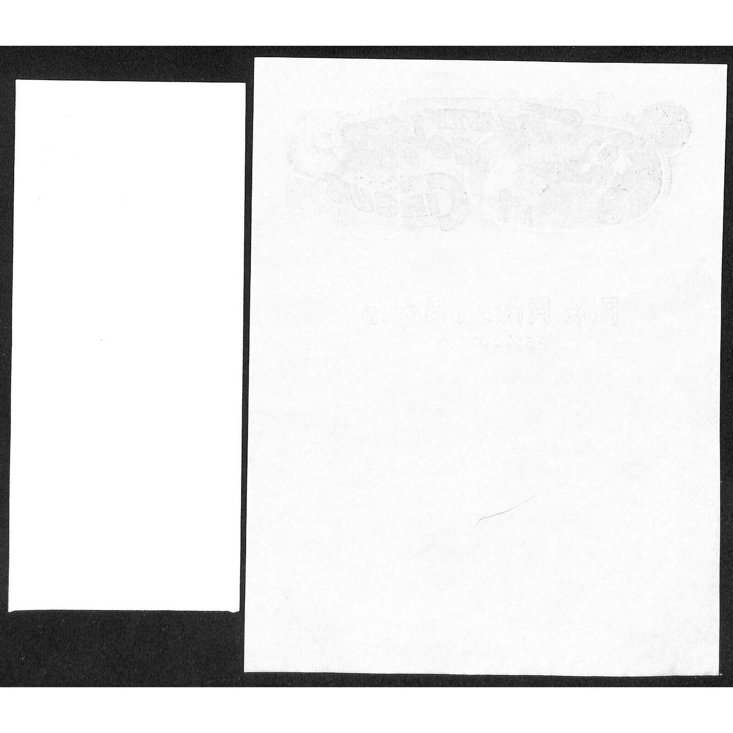 Clyde Bailey Bros. Circus Letterhead & Cover c1965 Unused VGC
