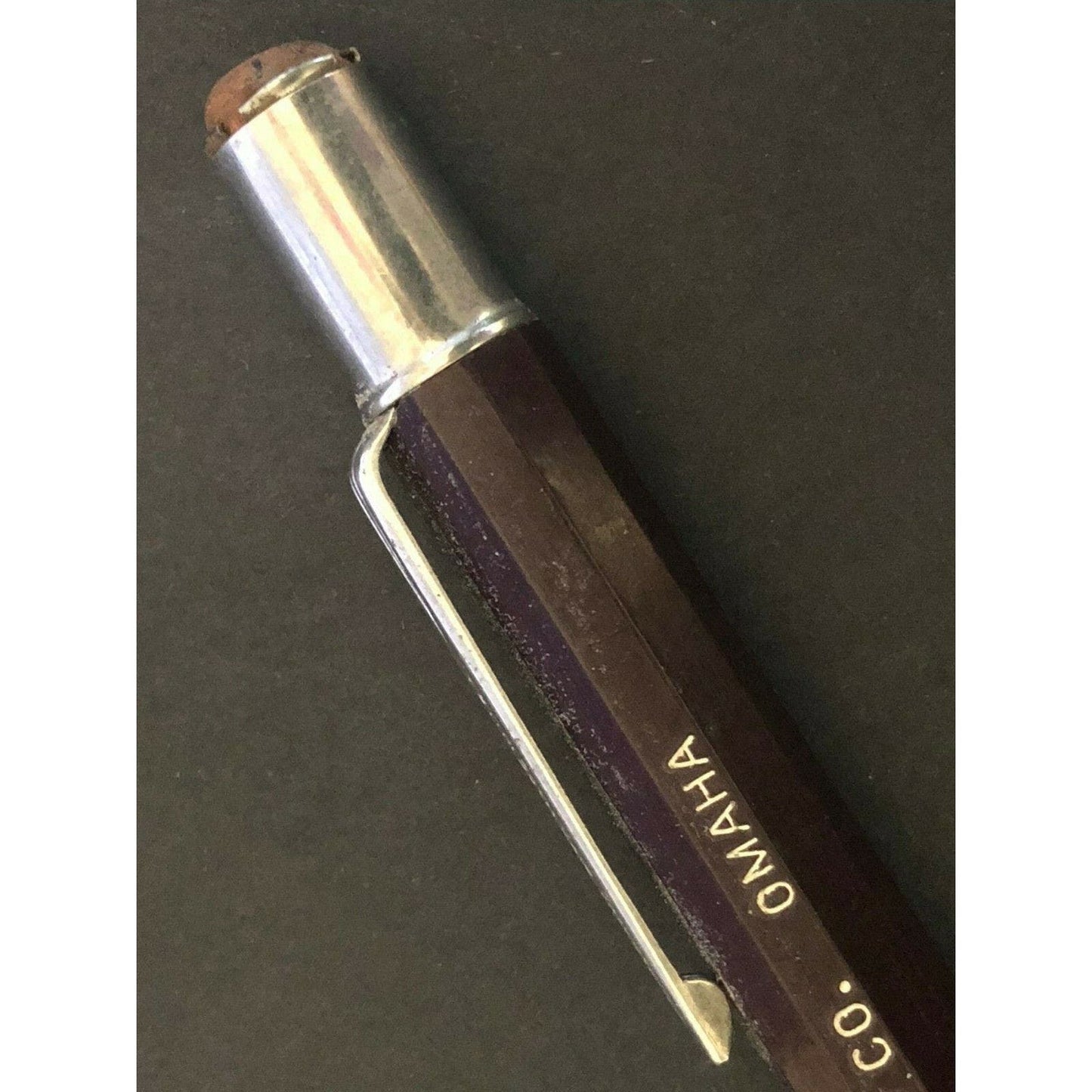 c1940's-50's "Briggs Pump Co." Omaha Mechanical Advertising Pencil