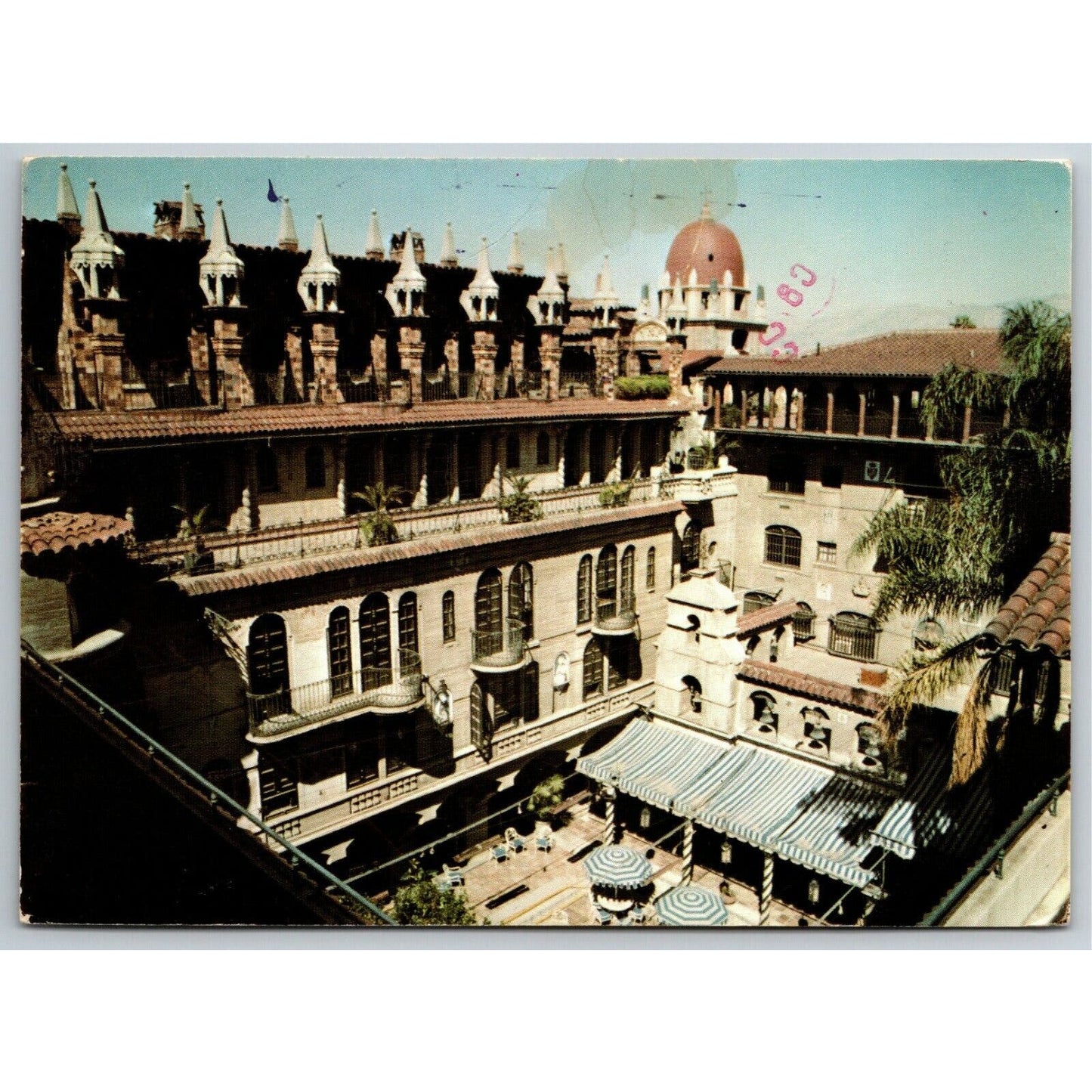 Vintage Postcard - Mission Inn Riverside, California