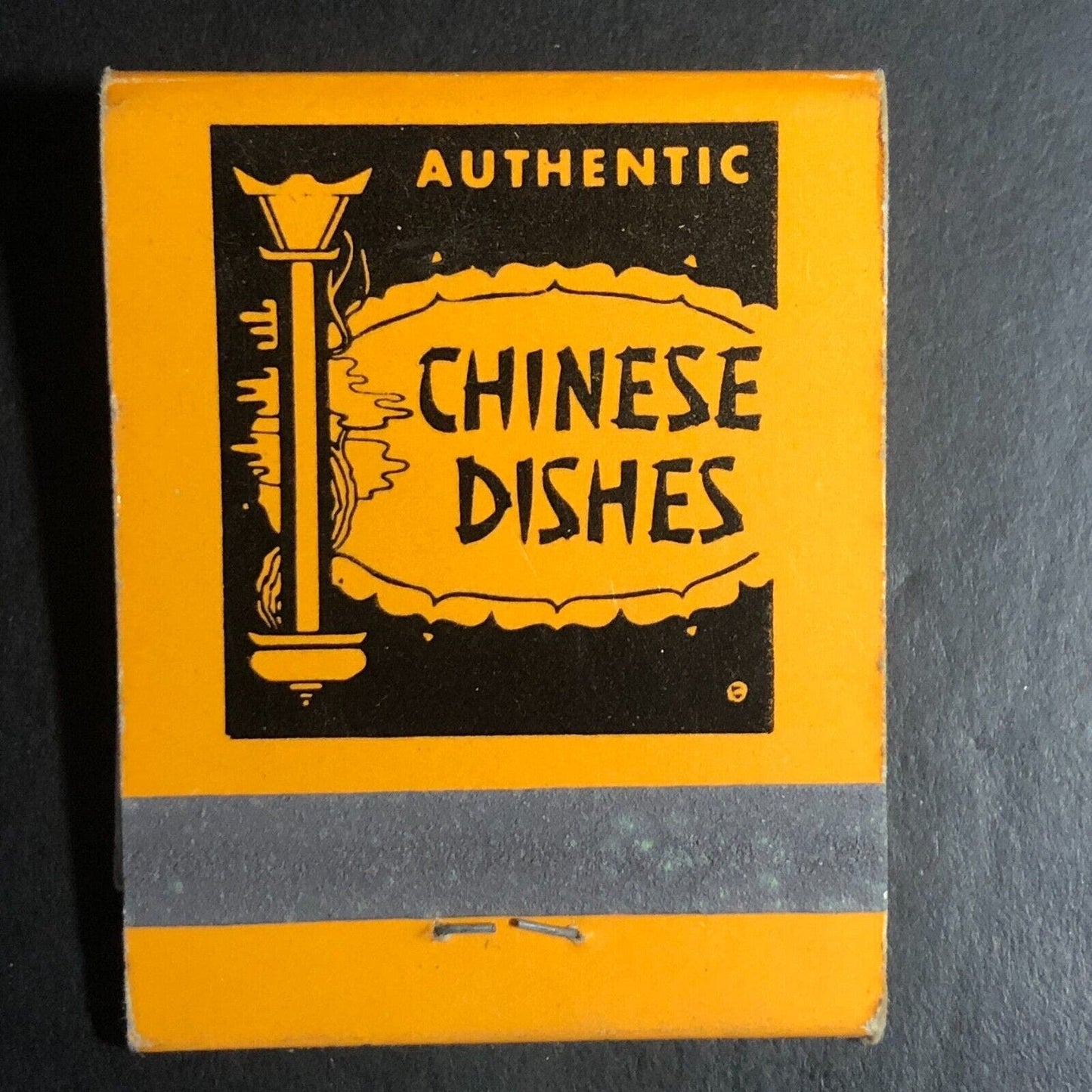 Tinley Restaurant Tinley Park, IL "Chinese Dishes" Matchbook c1974-84