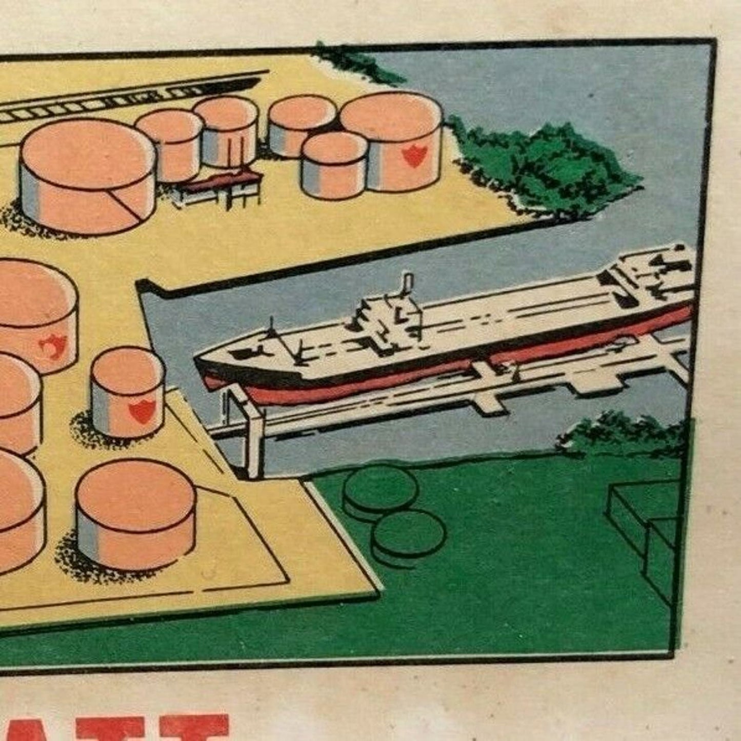 c1960's-70's Vintage Full 40 Strike Matchbook Wyatt Fuel Oil New Haven, CONN