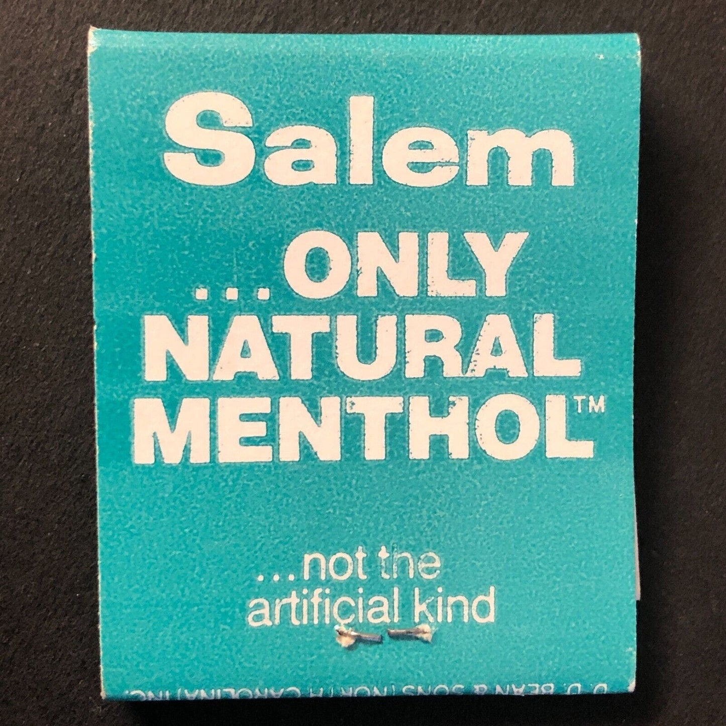 Light Up a Salem Cigarettes Vintage Full Matchbook c1960's-73 VGC