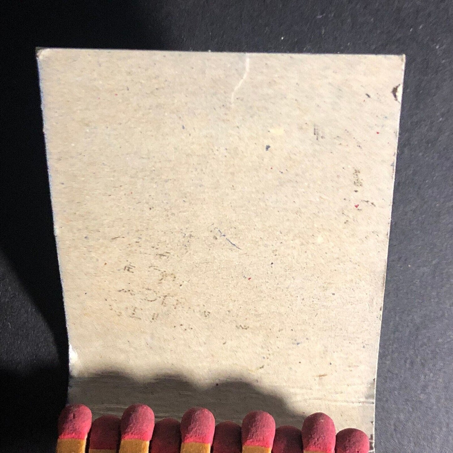 Gillette Blue Blades / Schulte Cigar Store Full Matchbook c1930's 20-Strike VGC