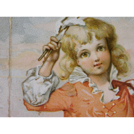 1889 Advertising Trade Card - Diamonds & Watches San Francisco w/Calendar