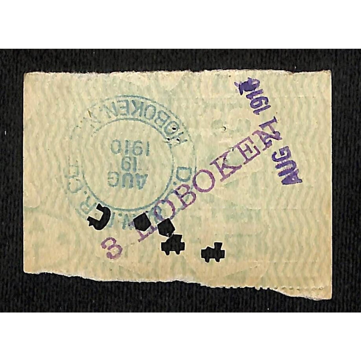 Delaware Lackawanna & Western Railroad 1910 Ticket Chicago St. Paul #2645