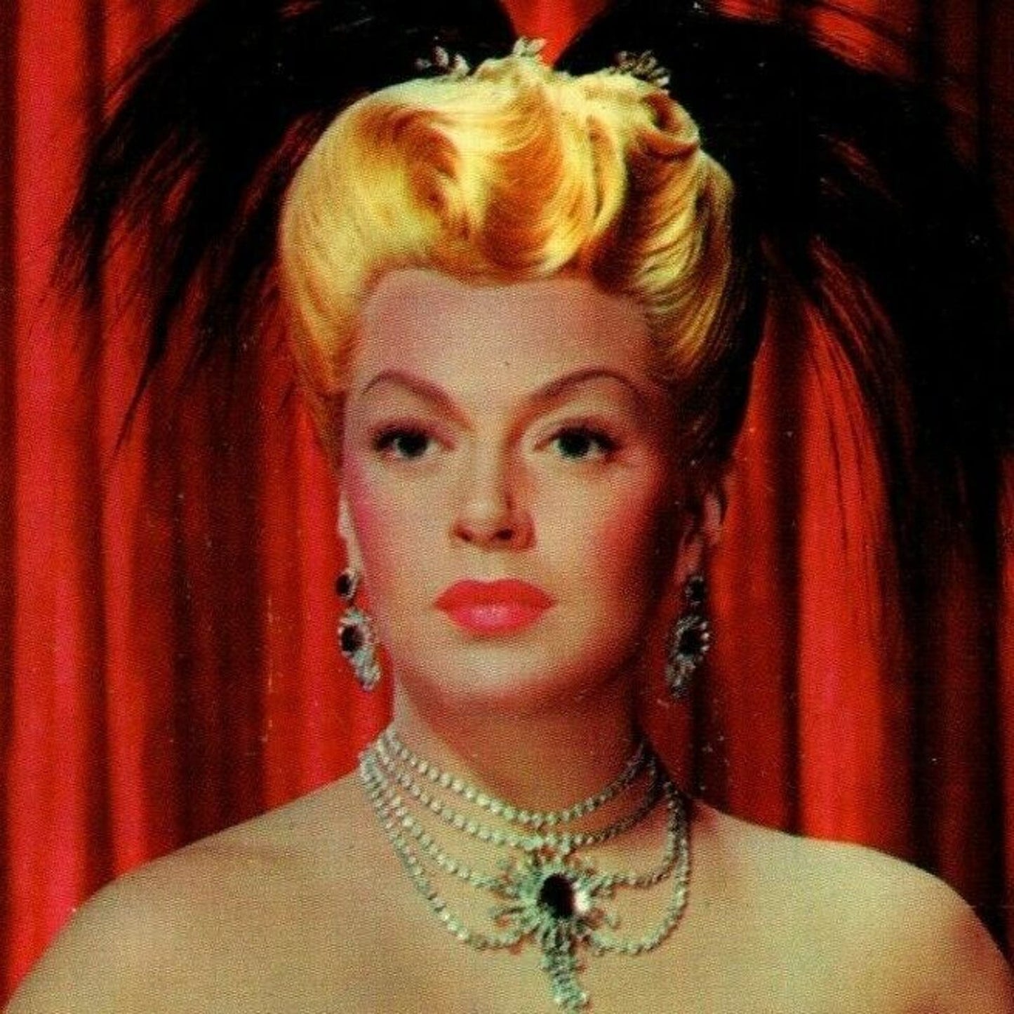 Lana Turner "The Merry Widow" Postcard Ken Prag Collection - VGC - Unposted