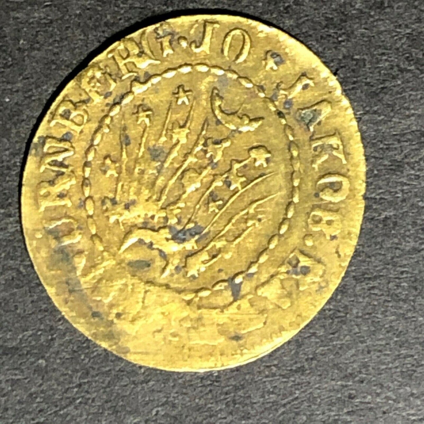c1855-67 18mm Attrib. to Habelt - German Jeton / Counter / Token - Ben Fauver