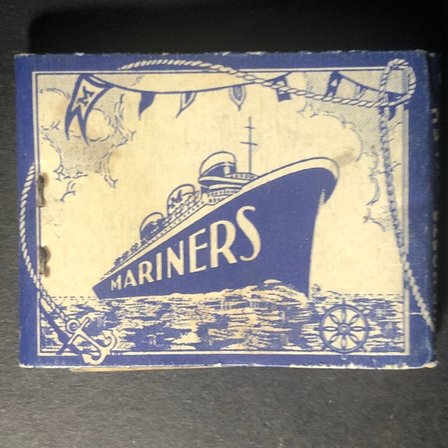 Mariners Cocktail Lounge Oakland Full 22-Str Matchbook c1930's-40's VGC Scarce