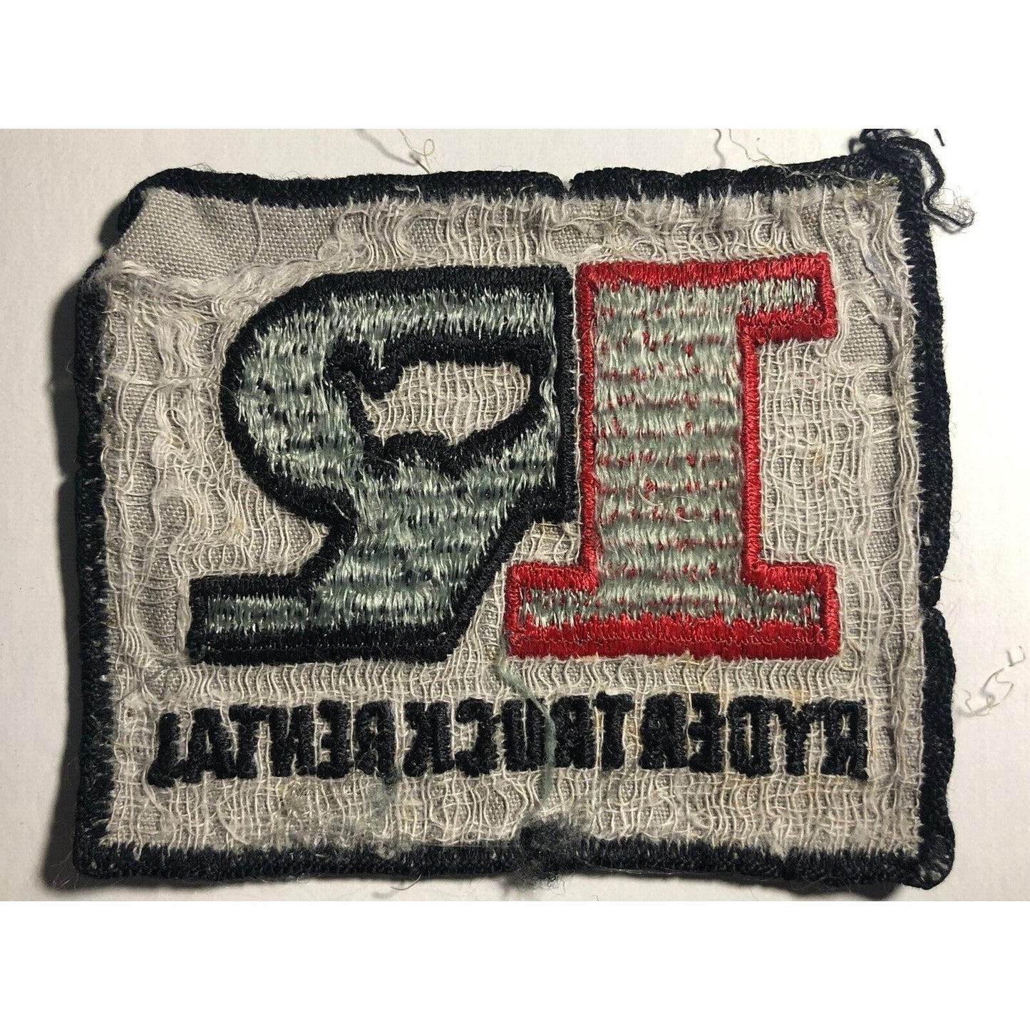 Ryder Truck Rental Vintage Embroidered Patch - c1970's-80's
