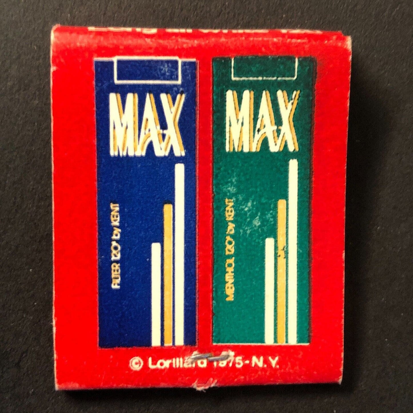 Max Cigarettes "Say Hello to Max" Full Matchbook c1975 Scarce