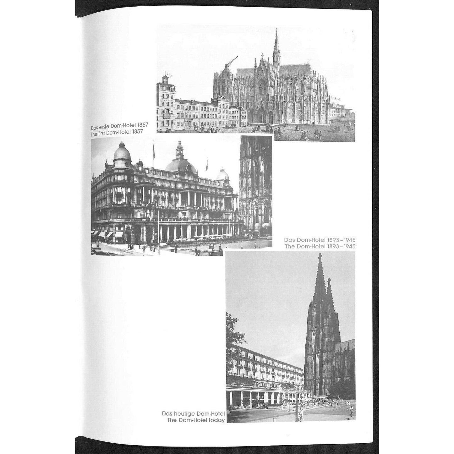 Dom-Hotel Koln-Cologne Restaurant Menu c1990's "Atelier on Dom"